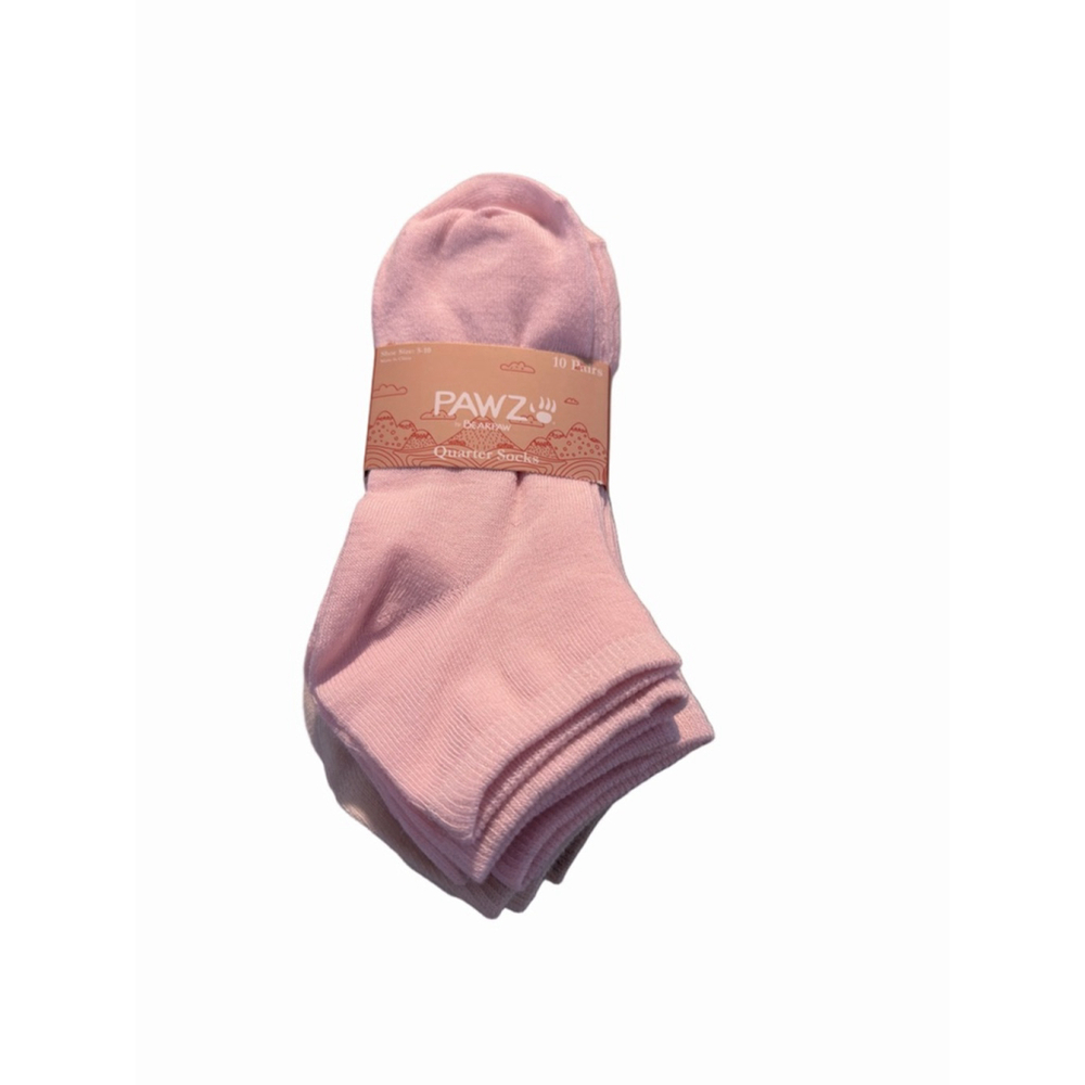 Women’s PAWZ Quarter Socks 10-Pair Pack
